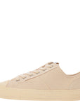 Miharayasuhiro Mens Past Sole Canvas Low Top Sneaker in White