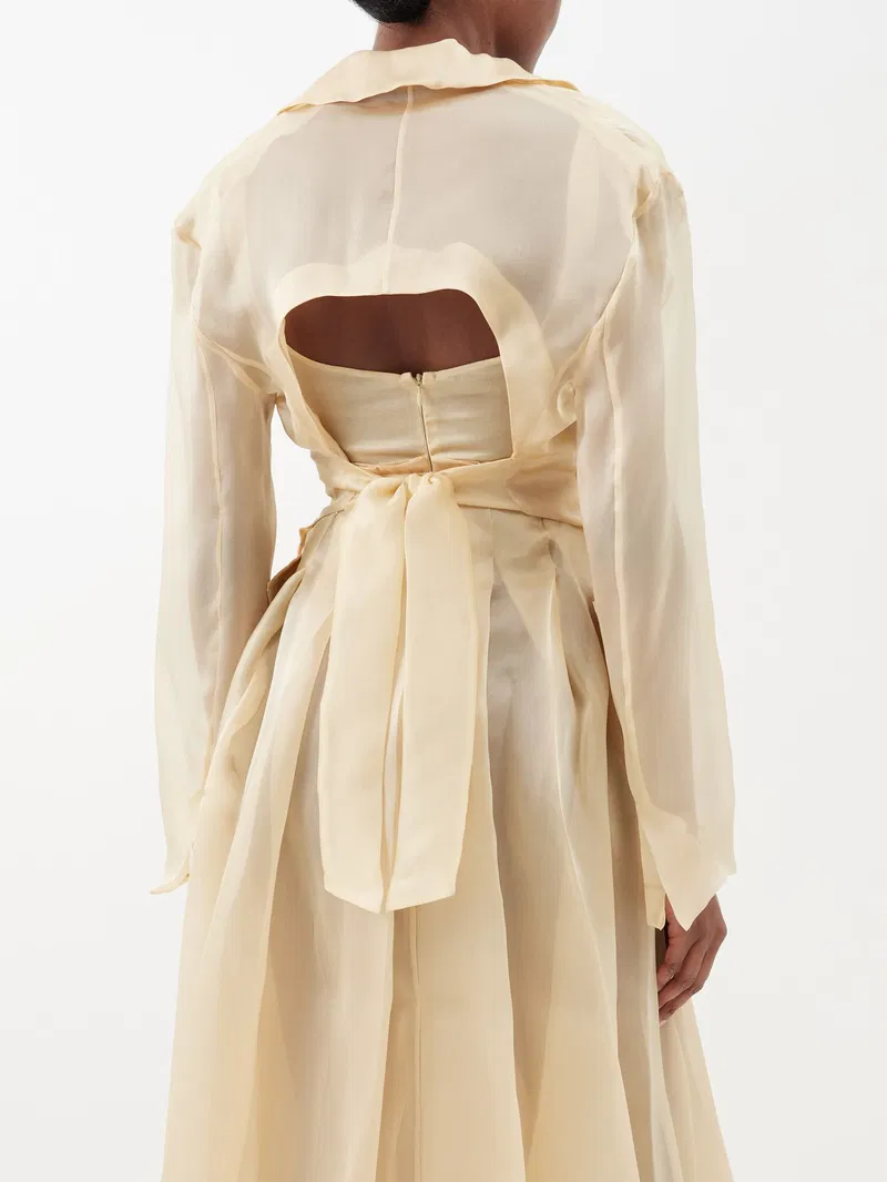 Womens A.W.A.K.E. Tailored Jackets In Beige