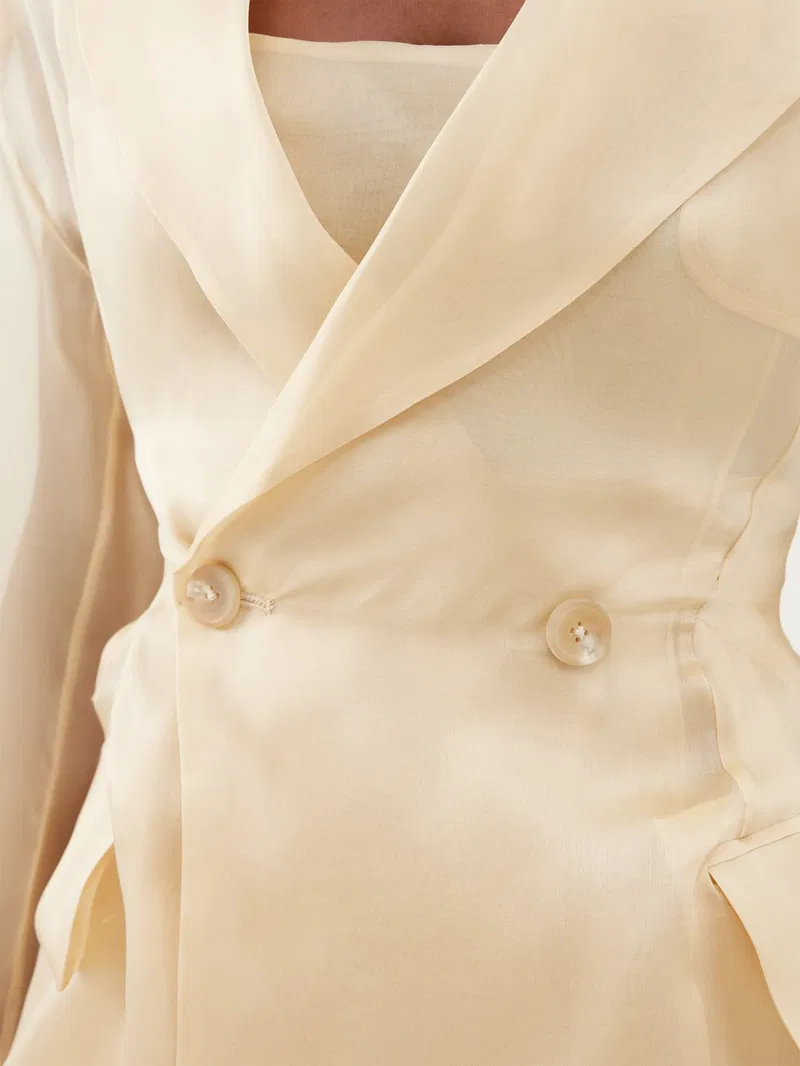 Womens A.W.A.K.E. Tailored Jackets In Beige