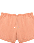 Vilbrequin Mens Barry Linen Garment Dyed Drawstring Short in Pink