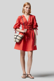 Womens Altuzarra Short Day Dresses In Red