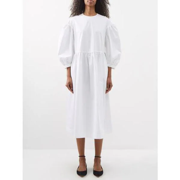 Womens The Meaning Well Long Day Dresses In White