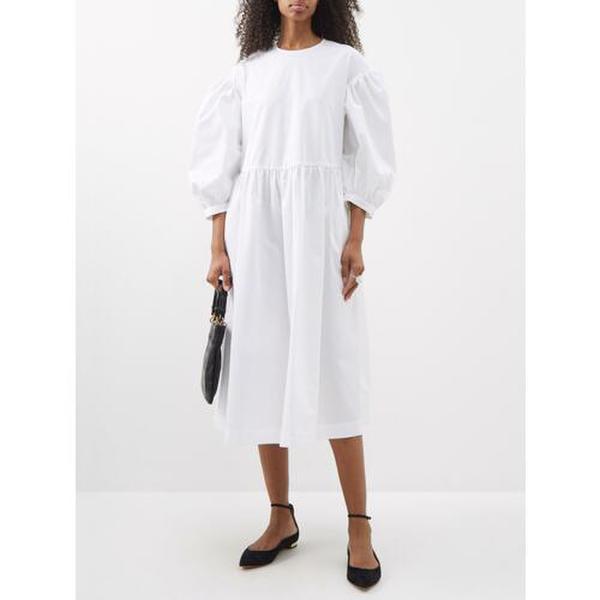 Womens The Meaning Well Long Day Dresses In White