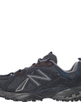 New Balance Mens Ml610 Suede Nubuck Mesh Lt Trainer in Black