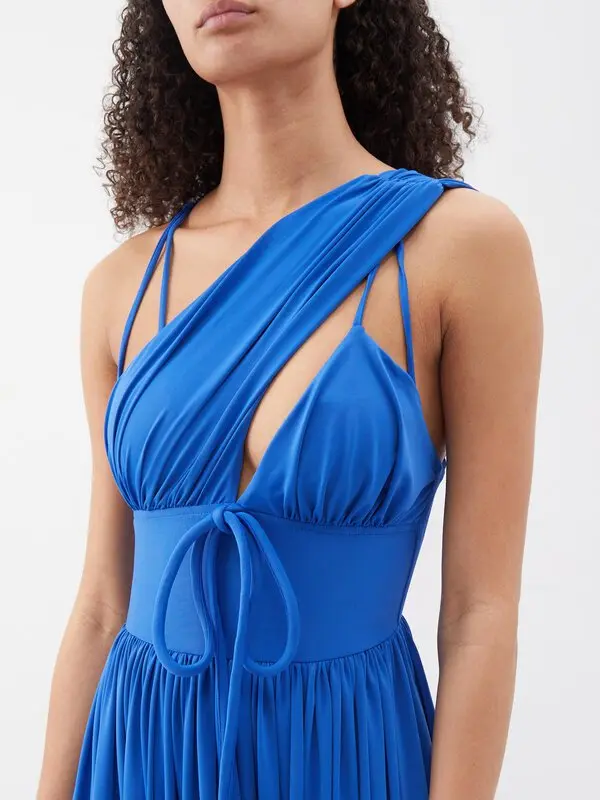 Womens Harbison Occasion Dress In Blue