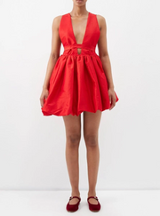 Womens Kika Vargas Occasion Dress In Red
