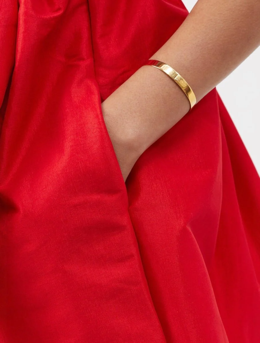 Womens Kika Vargas Occasion Dress In Red