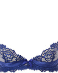 Agent Provocateur Womens Dioni Demi Cup Lace Bra in Blue