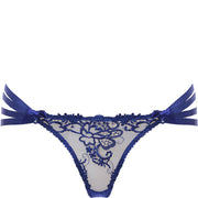Agent Provocateur Womens Dioni Lace Thong in Blue