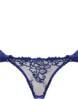 Agent Provocateur Womens Dioni Lace Thong in Blue