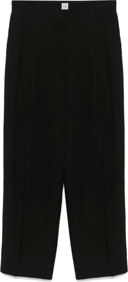 Womens Toteme Tailored Trousers In Black