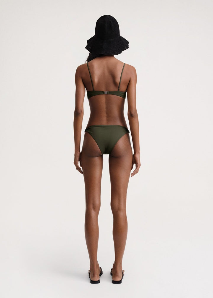 Womens Toteme Bikini Bottoms In Olive
