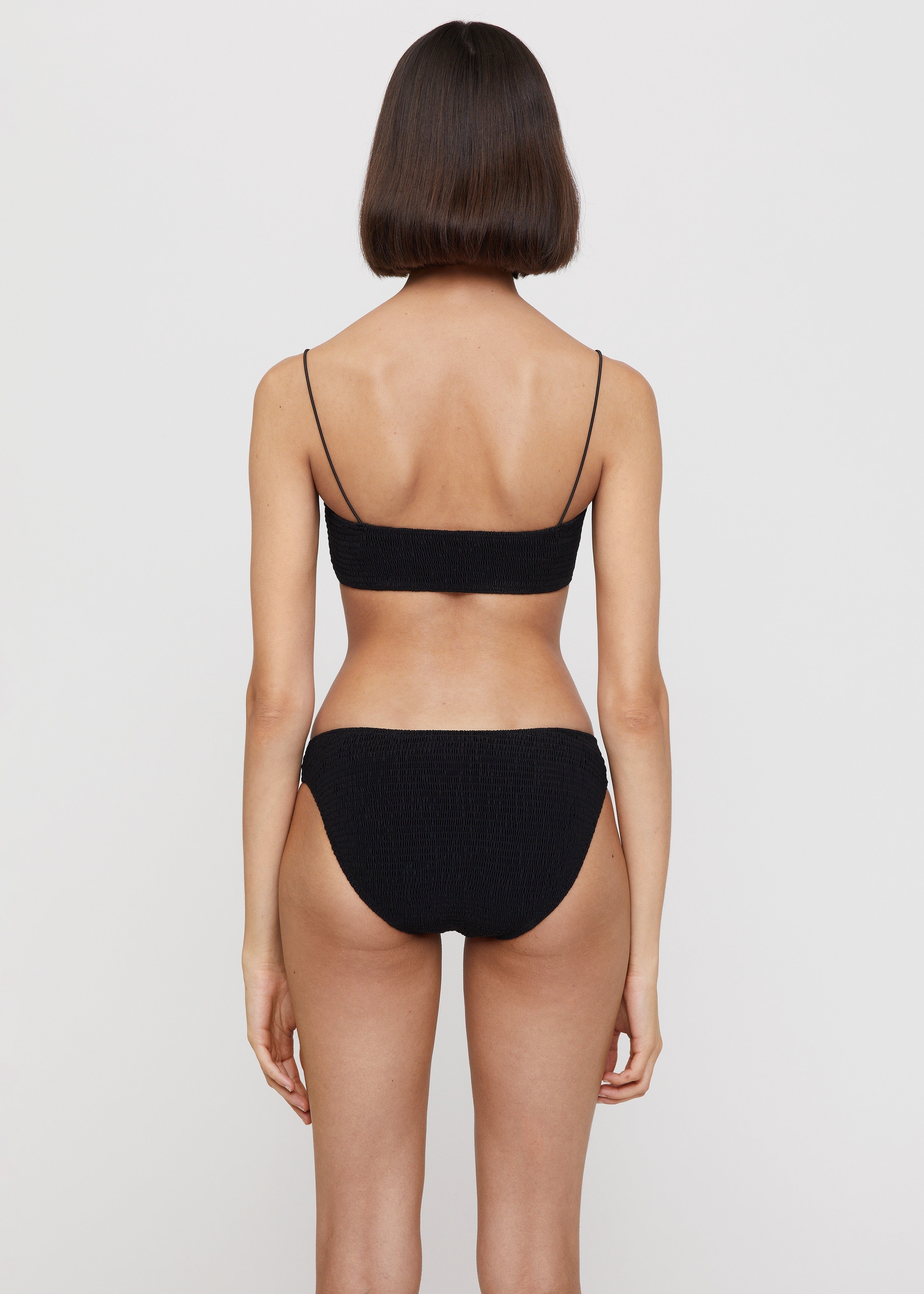 Womens Toteme Bikini Bottoms In Black