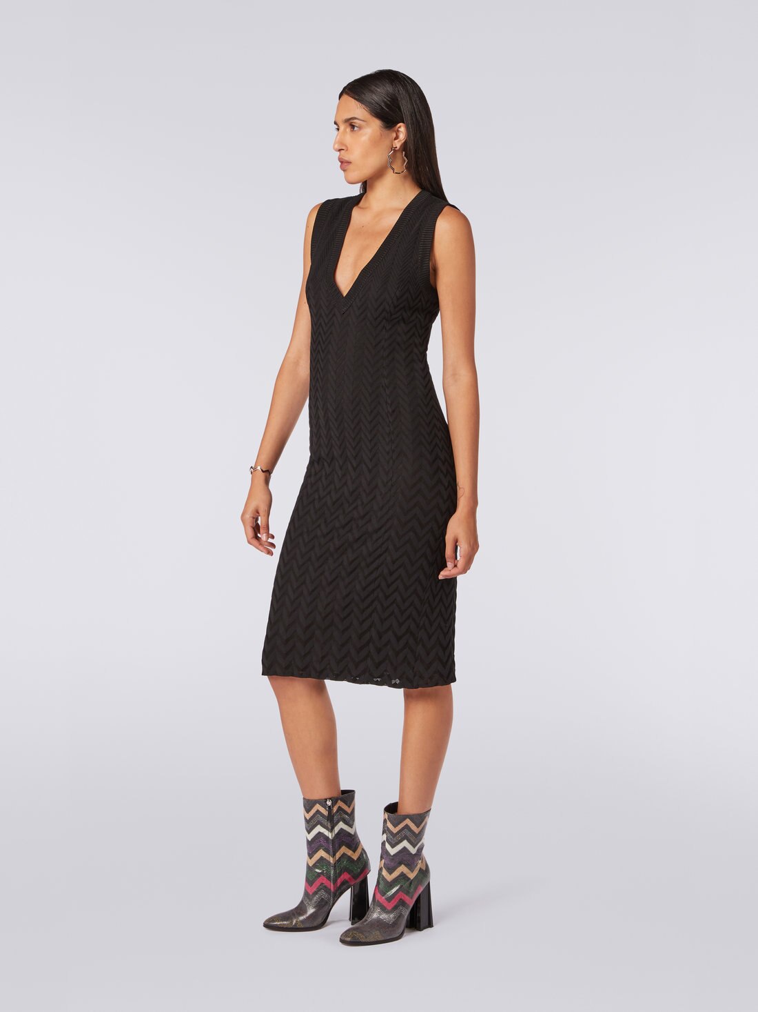 Missoni Womens Dress in Black