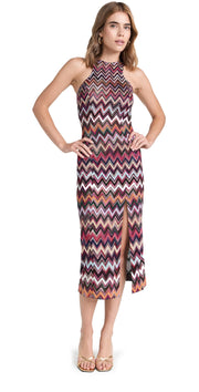 Missoni Women's Midi Dress in Purple