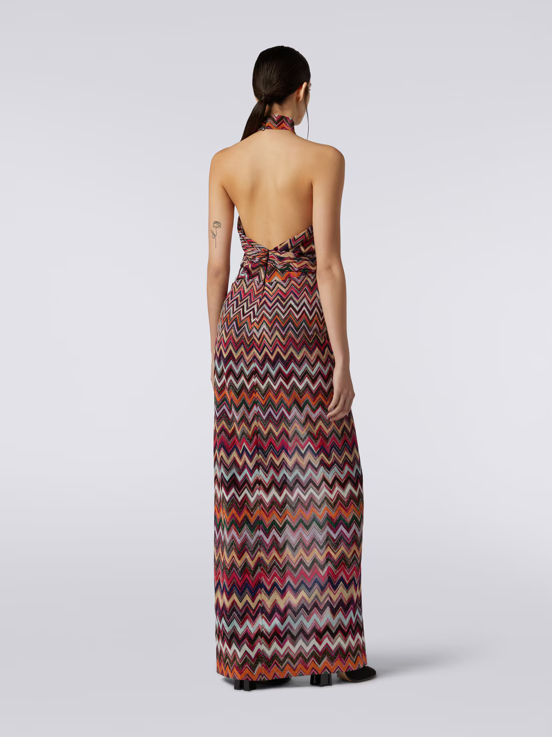 Missoni Women's Maxi Dress in Purple