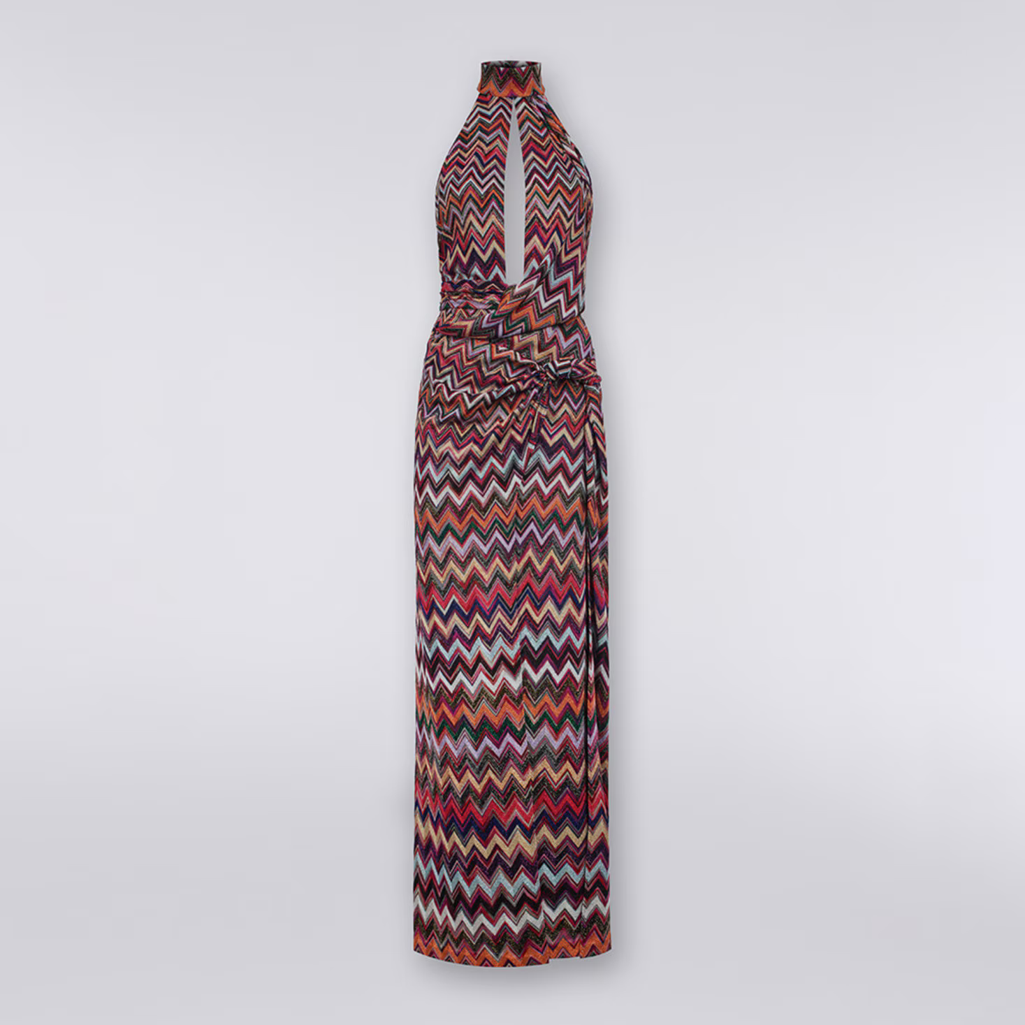 Missoni Women's Maxi Dress in Purple