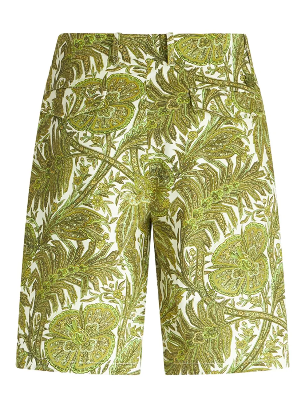 Mens Etro Casual Shorts In Green