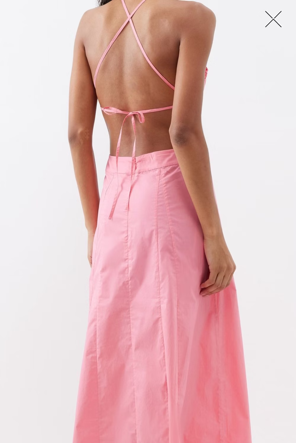 Womens Bird & Knoll Long Sun Dresses In Pink