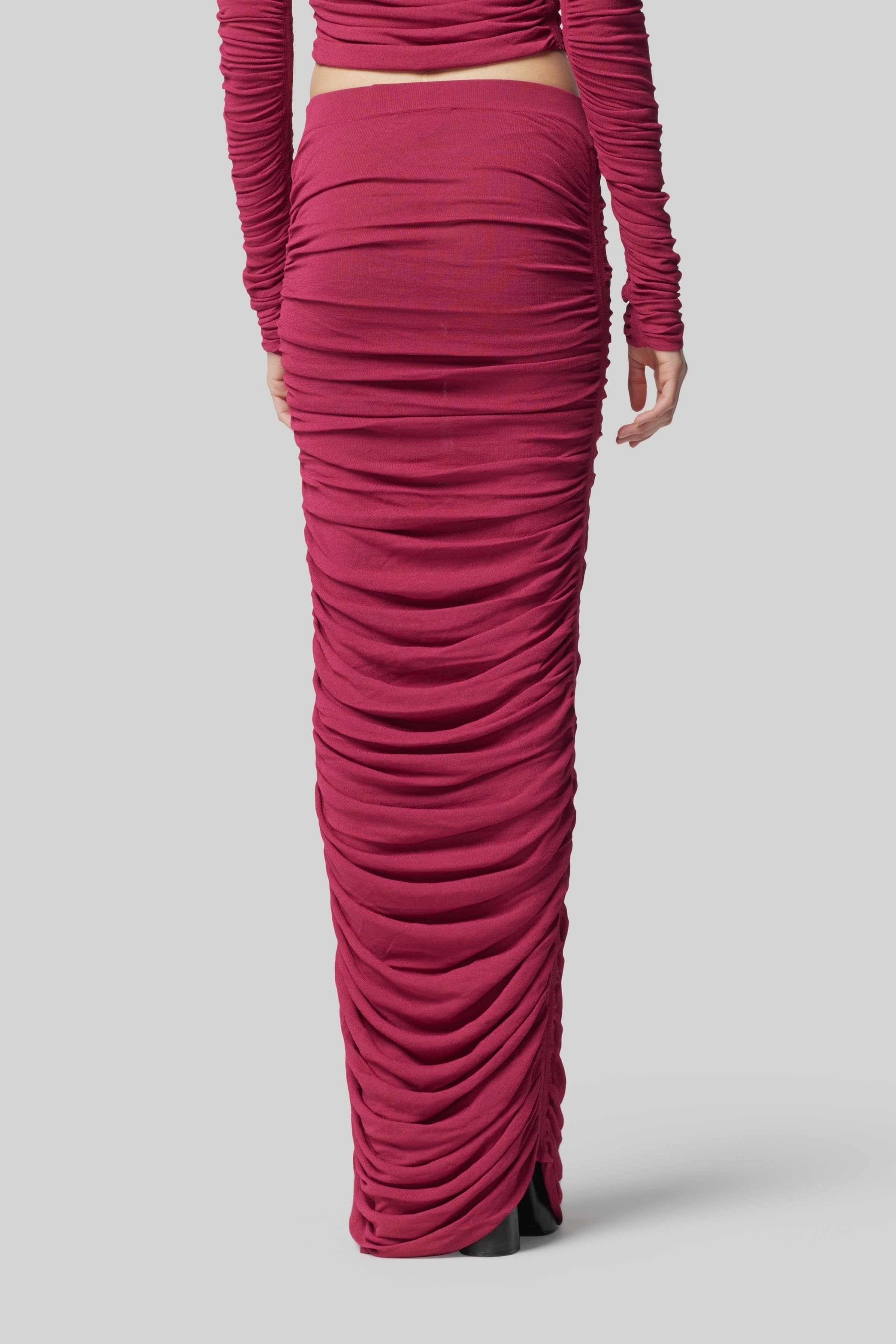 Womens Altuzarra Long Skirts In Dark Pink