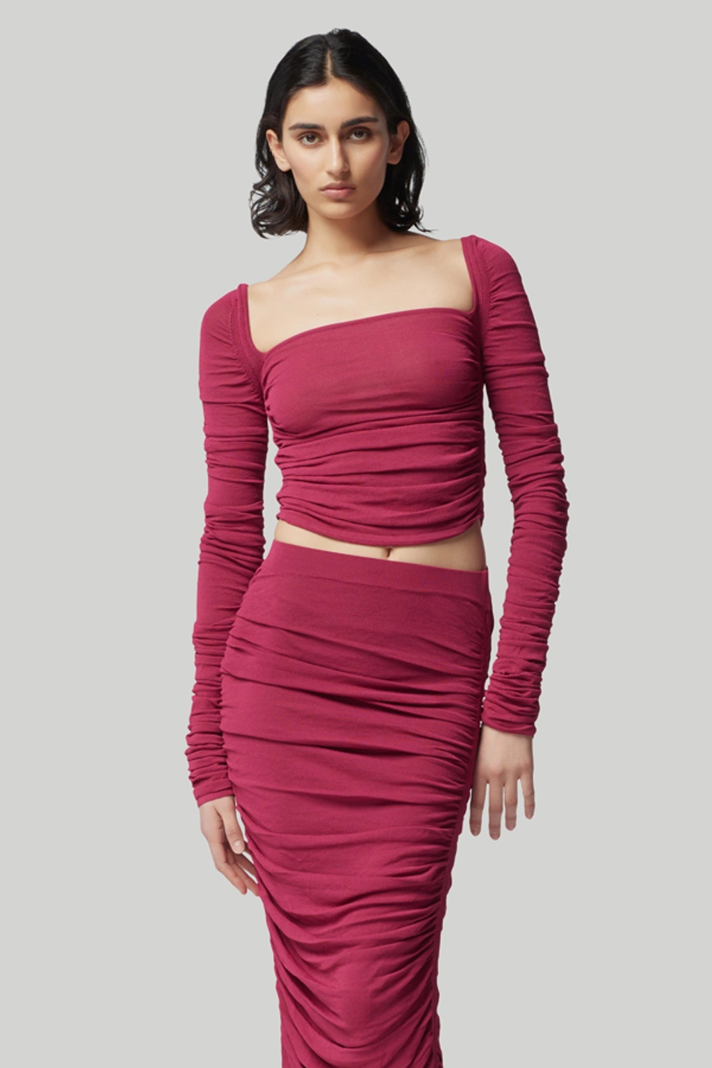 Womens Altuzarra Crop Tops In Syrah