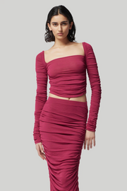 Womens Altuzarra Crop Tops In Syrah