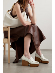 Womens Gabriela Hearst Flatforms In Cream