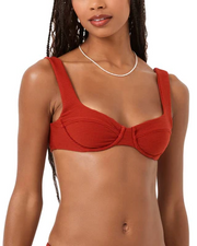 Womens Haight Bikini Tops In Red