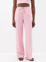 Womens Asceno Relaxed Trousers In Pink