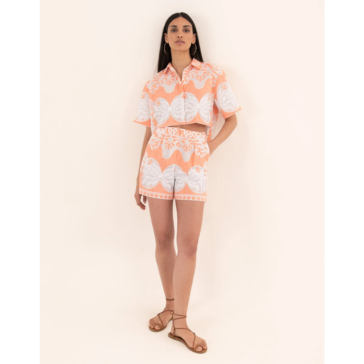 Womens Borgo De Nor Day Tops In Light Pink