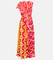 Womens Ulla Johnson Occasion Dress In Pink Orange