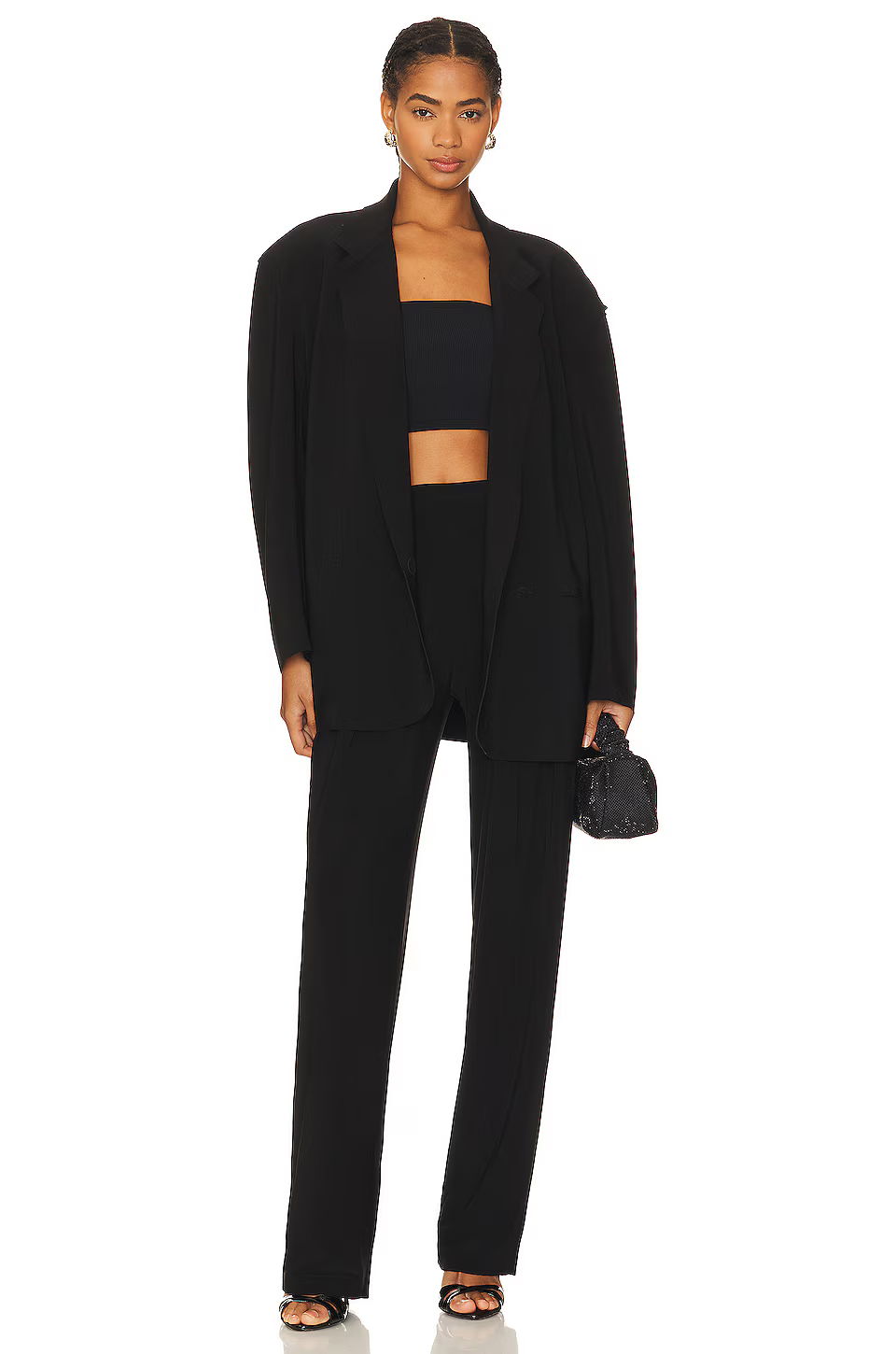 Womens Norma Kamali Tailored Trousers