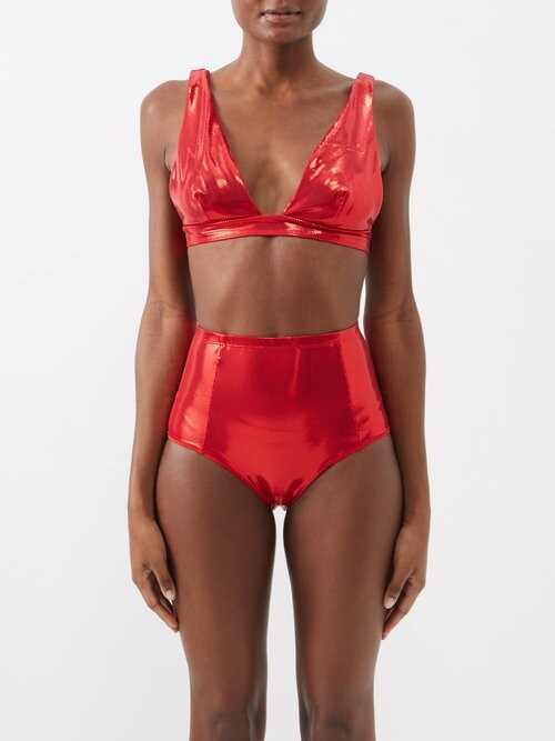 Womens Dodo Bar Or Bikini Tops In Red