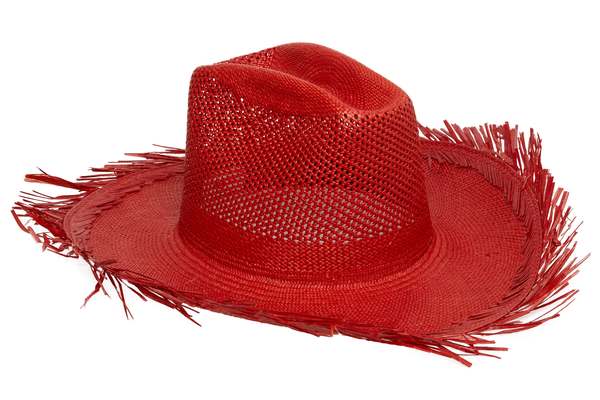 Womens Clyde Straw Hats In Tomato