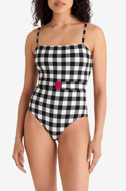 Womens Eres Fashion Swimsuit In Black White