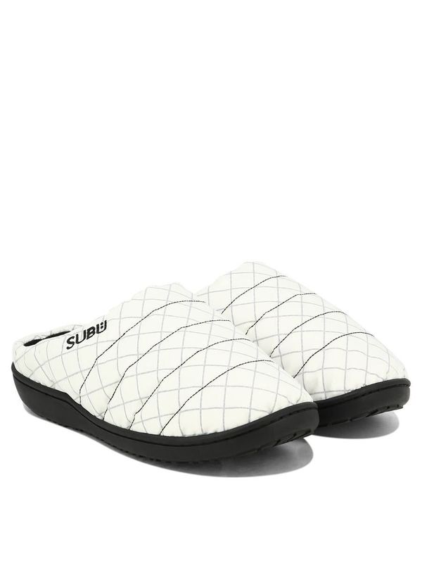 Mens Andwander Slippers In Light White