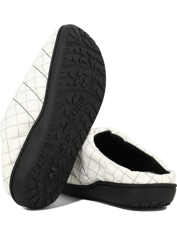 Mens Andwander Slippers In Light White