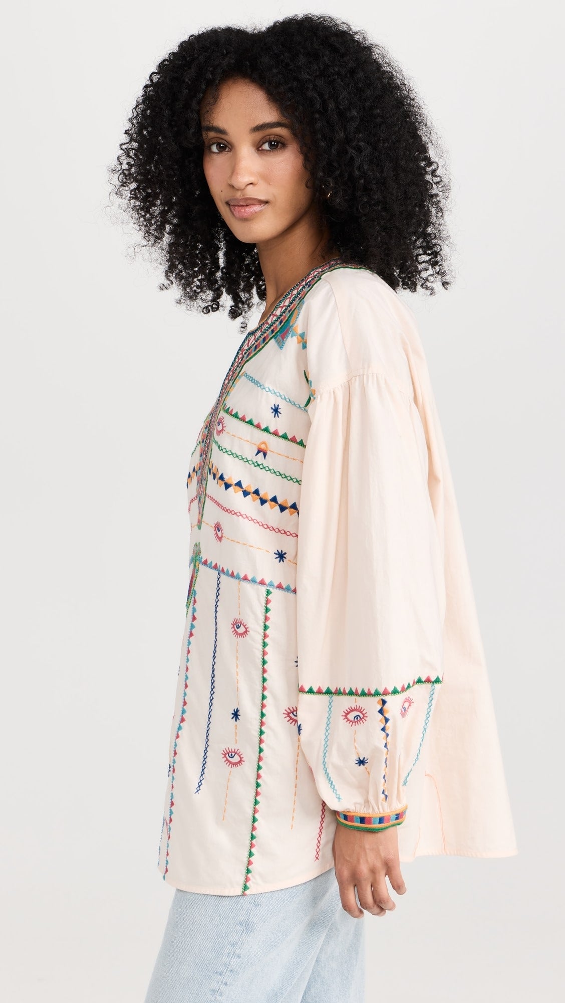 Womens Fortela Tunics In Cream Multi