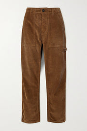 Womens Fortela Relaxed Trousers In Brown