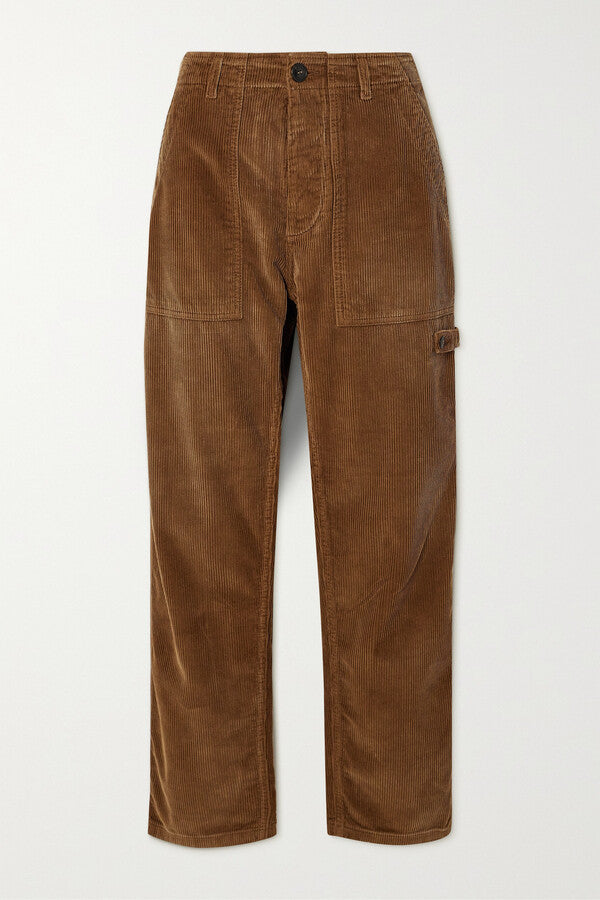 Womens Fortela Relaxed Trousers In Brown