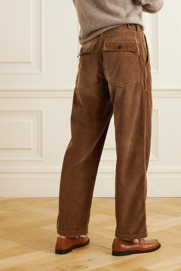 Womens Fortela Relaxed Trousers In Brown