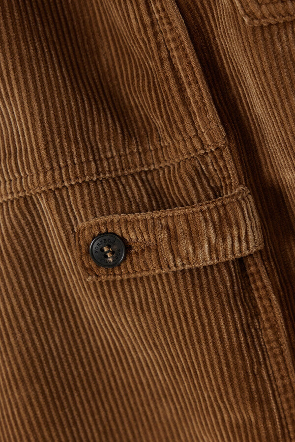 Womens Fortela Relaxed Trousers In Brown