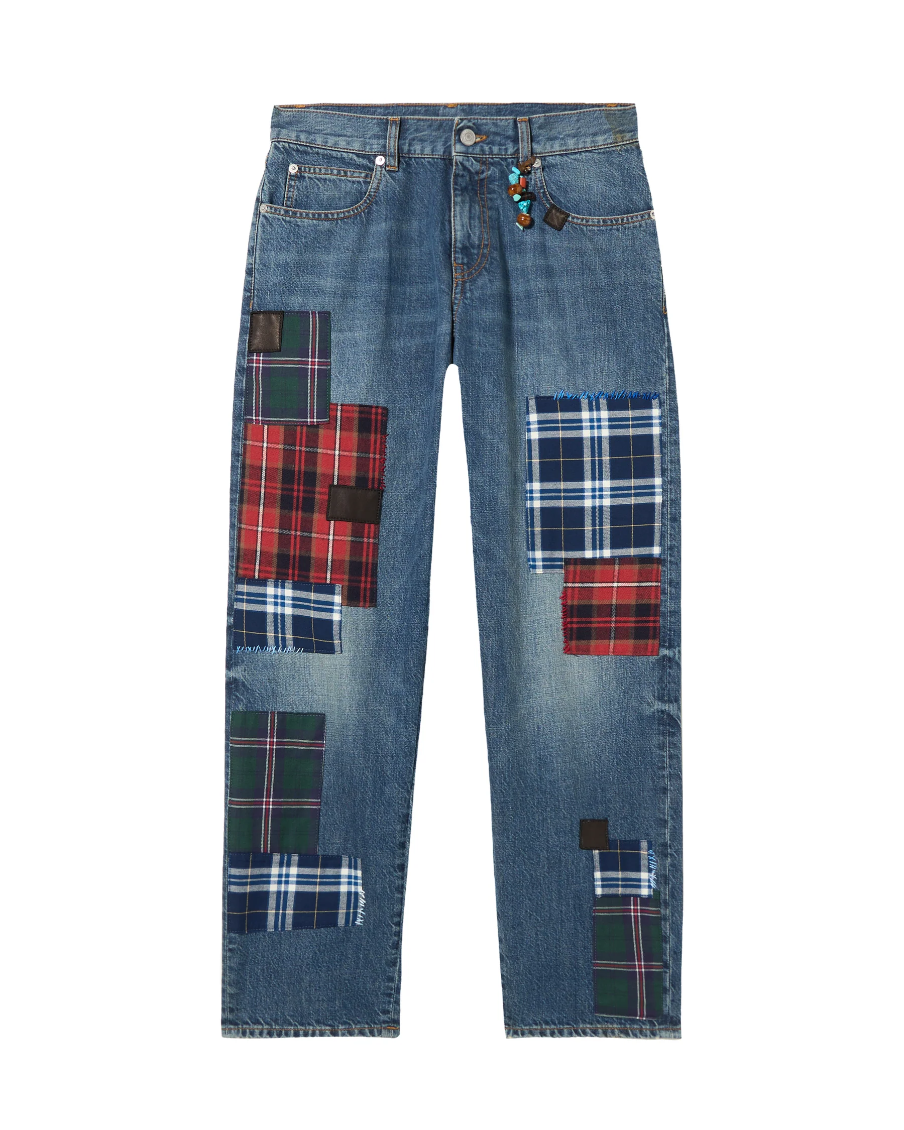 Womens Fortela Straight Jeans In Blue