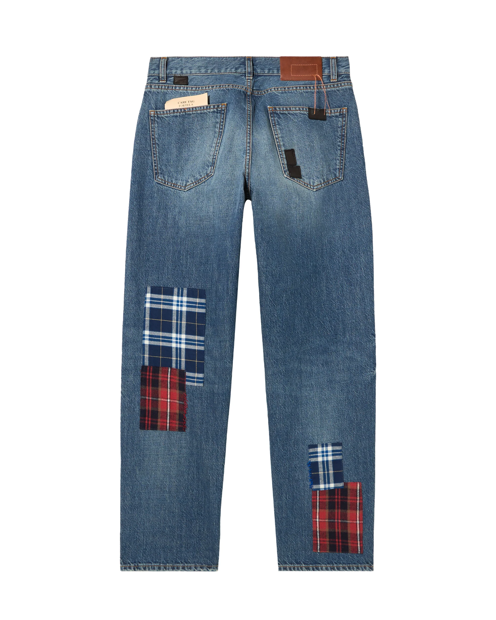Womens Fortela Straight Jeans In Blue