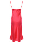 Eres Womens Colorama Ivresse Silk Satin Long Slip Dress In Pink