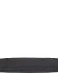 Lanvin Mens Silk Cummerbund in Black