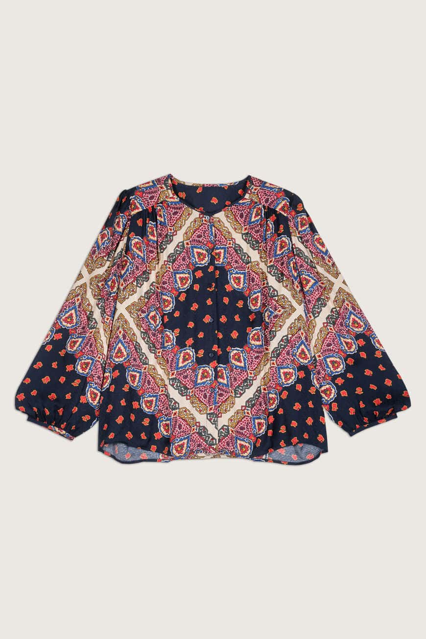 Womens Bash Casual Shirts In Navy