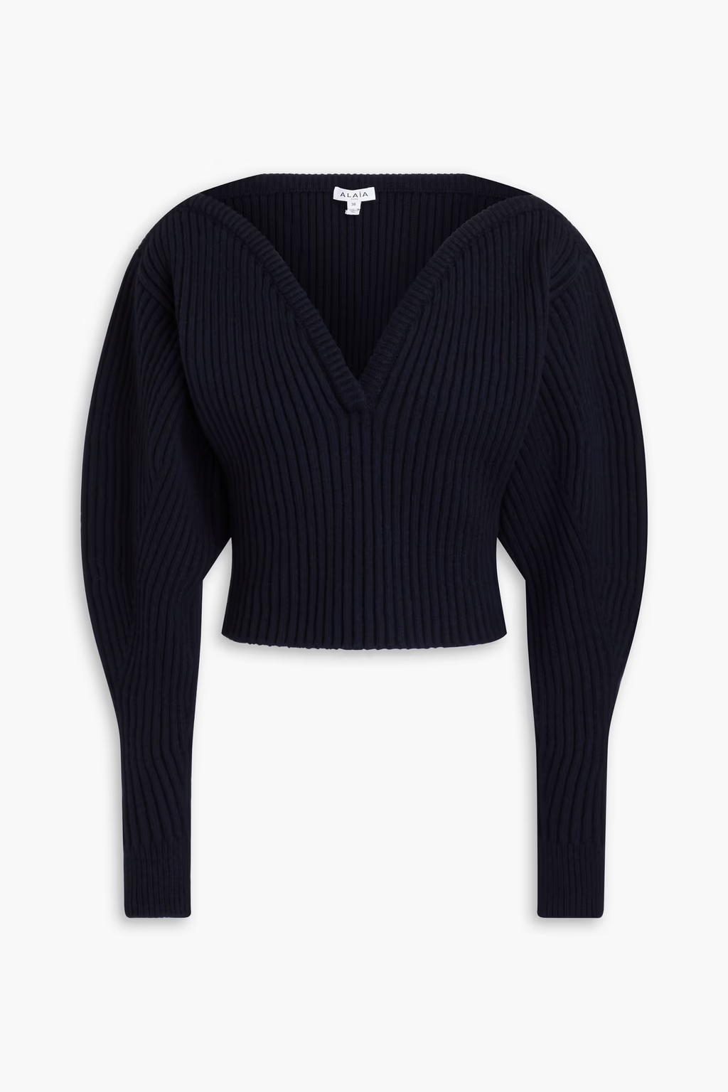 Womens Alaia Light Crew Neck In Navy