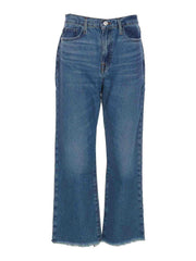 Womens Frame Denim Boyfriend Jeans In Mid Denim