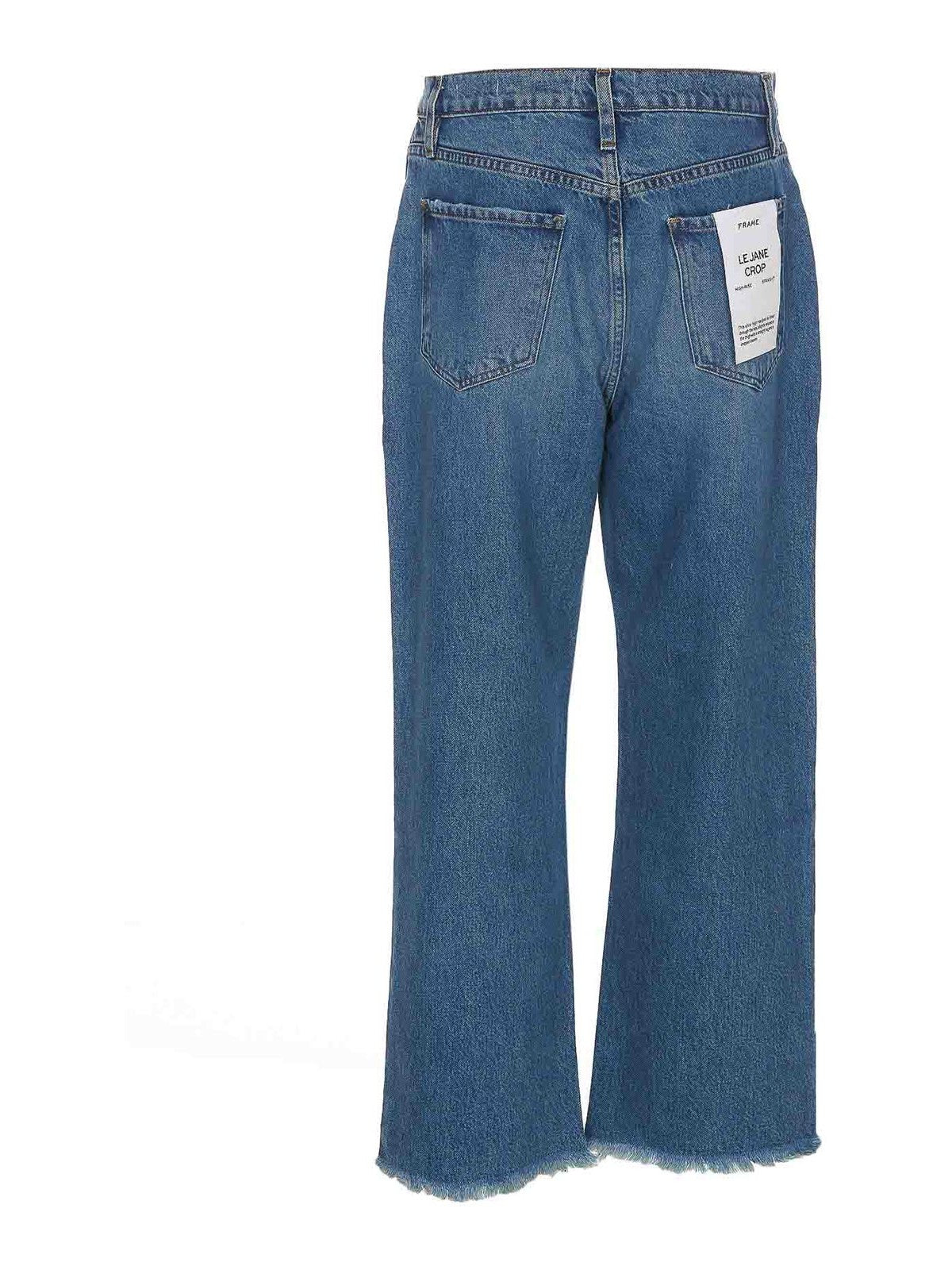 Womens Frame Denim Boyfriend Jeans In Mid Denim